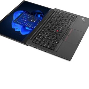 Lenovo ThinkPad E14 Gen 4 business laptop, black, front view